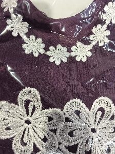 Private Label Girls Wine Dress Free Size