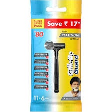 Gillette Guard Cartridges 3 Pcs Pouch