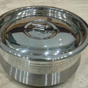 Private Label Round Stainless Steel Serving Bowls Capacity Set 500 ml