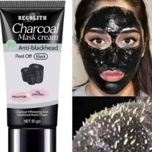 Regolith Charcoal Peel Off Face Mask For Removing Blackheads and Whiteheads 50G