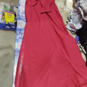 New me womans maroon colour gown size M