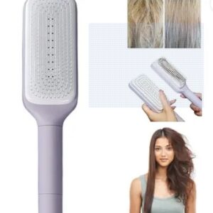 Private Label Oupstrive Self cleaning Anti static Massage Comb Hair Brush for Adults