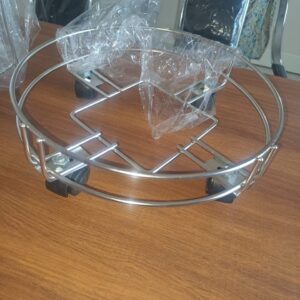 Private Label Stainless Steel Gas Cylinder Trolley