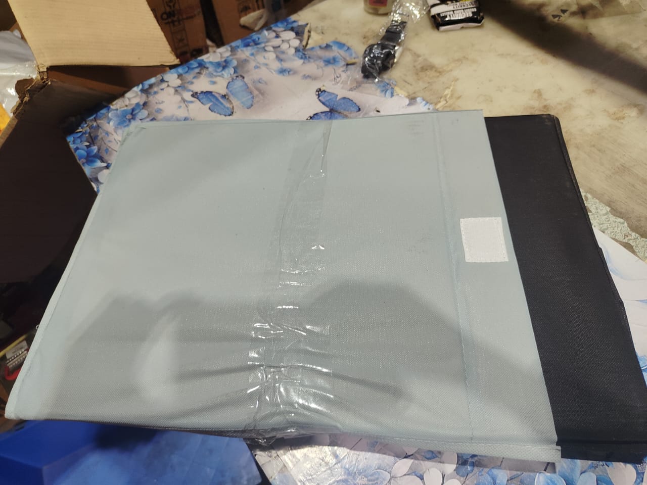 Private Label 75L Laundry Basket for Clothes Toys With Lid Side Handles Durable Foldable and Collapsible Laundry storage Bag for Dirty Clothes Pack of 1