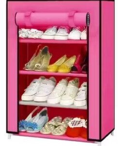 Private Label ROYAL PINK 04 LAYER SHOE RACK NEW