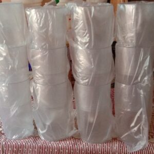 Unbreakable Plastic Glass 12 pc