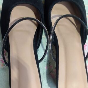 Private Label Women New Cut Sandal 0 Size Black
