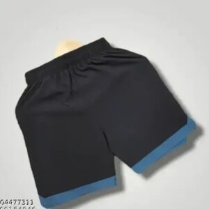 Men Ns Shorts For Sports And Casual Wear Black
