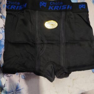 Private Label kids boys cotton underwear black
