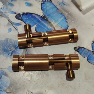 Private Label RAB Tower Bolt Aluminum Body with Stainless Steel Rod Slide BoltLock for Door 2 peace