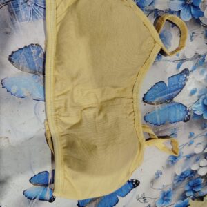 Private Label womans paded bra cream colour free size