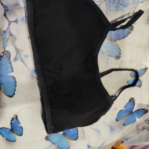 Private Label womans paded bra black free size