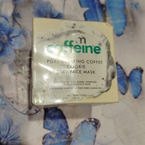 mCaffeine Pore Cleanse Coffee Cookie Detan Face Mask 9 AHA BHA 3 Charcoal Face mask 100 g