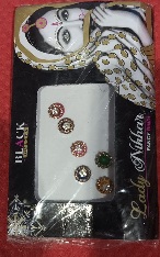 Private Label Womens Multicolour Stone Work Tip