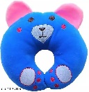 Private Label U Shape Panda New Born Baby Head Shaping Velvet Sleeping Pillow Blue