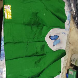 Private Label cotton blouse green colour 34 sizde