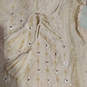 Avaasa S Size Beige Colour Kurti pant set