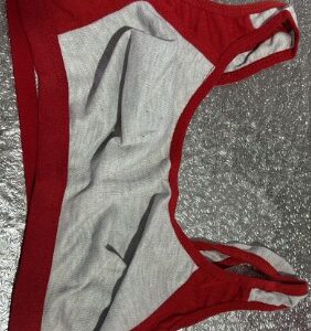 Private Label Comfy Womens Girls Sports Non padded Bra Red Size 28