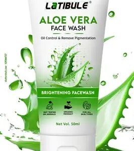 Latibule Aloevera Facewash For Skin Brightening and Lightening Pimple Removing AntiAcne facewash Face Wash50 ml