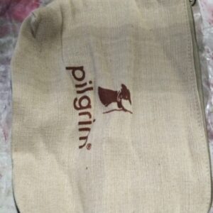 Private Label MAKEUP POUCH LIGHT BROWN