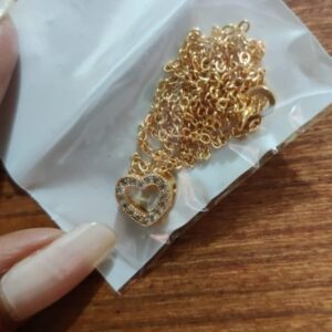 Private Label Golden Chain And Loket