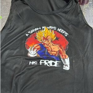 Private Label Men Pure Cotton Vest Dress Size L Colour Black