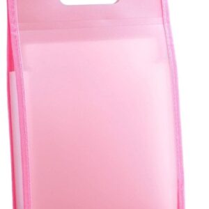 Private Label File Holder Accordion File Organizer Document File Folders Pink