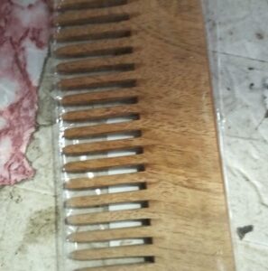 Private Label Neemwood fullsize and handle hair comb combo