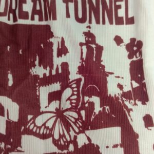 Private Label Cream And Brown Colour Crop Top M Size