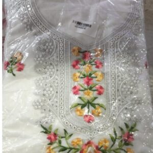 Private Label WOMEN KURTA SET WHITE FREE SIZE