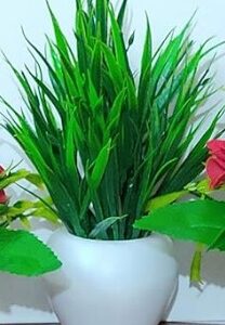 Private Label Love Art Artificial Roses Flower and Bonsai Faux Grass