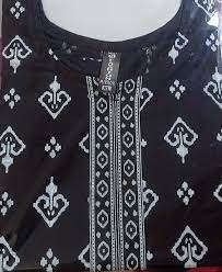 Private Label Womens S Size Black Kurta
