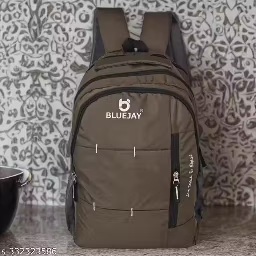 Bluejay Unisex School Bag Brown