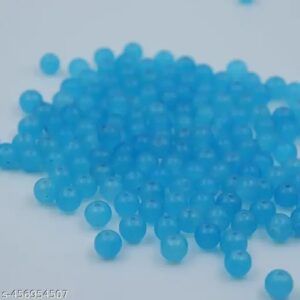 Private Label Light Blue Crystal Moti Beads
