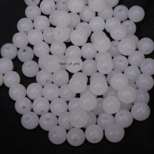 Private Label White Crystal Moti Beads