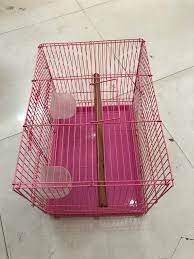 Private Label Bird Cage 15 Inchi for Love Birds Finches Colour As Available Need Assembling