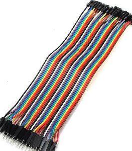 Private Label Male to Female Jumper Wires 40 Pin 30cm Pack Of 16