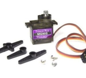 Private Label Tower Pro MG90S Mini Digital Servo Motor 180 Rotation Normal Quality Pack Of 10