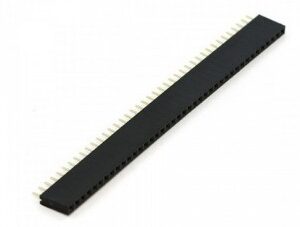Private Label 2 54mm 1 40 Pin Female Single Row Header Strip Pack of 30