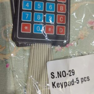 Private Label S No 29 Keypad 5 Pcs