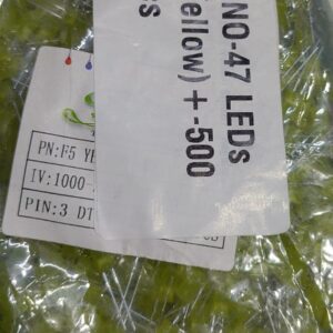 Private LabelS No 47 Leds yellow 500 Pcs