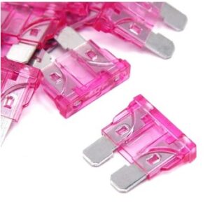 FymuSing 10 pcs 3 Amp Standard Blade Fuse 3 A Automotive Fuse for Car Truck