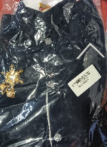 Private Label Boys Kurta Pant Set White Black 24 Size