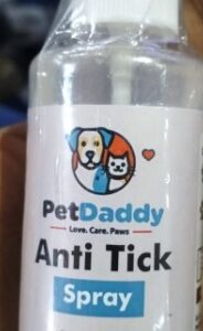 PET DADDY ANTI TICK SPRAY 100ML