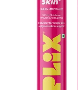 The Plant Fix Plix Glutathione Effervescent 15 Tablets STRAWBERRY