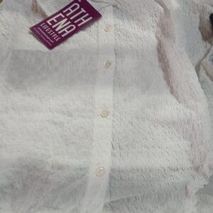 Women White Top M Size