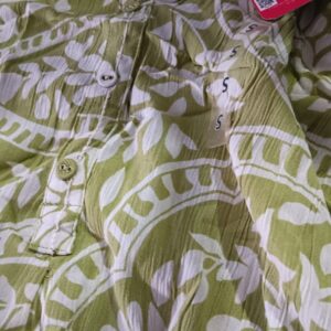 Fusion Kurtis green Coour S Size