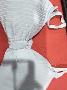 Private Label Womens Light Padded Bra Free Size Sky Colour