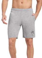 Private Label Men Casual Soft Ragular fIt Haf Pant free Size Dark Gray