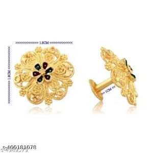 Private Label Women Goldren Colour Earing